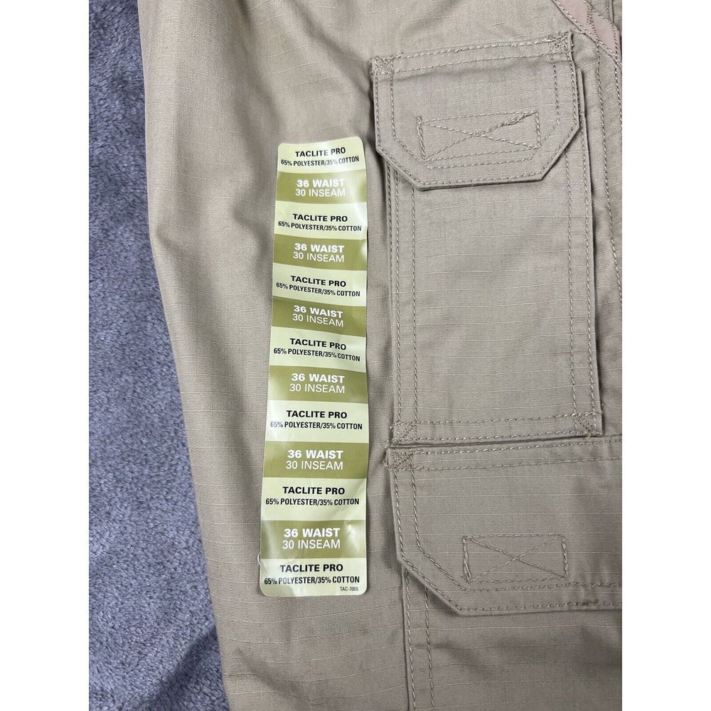NEW 5.11 Men's TACLITE Pro Tactical Pants Style 74273 36x30 TDU Khaki NWT - Picture 10 of 14